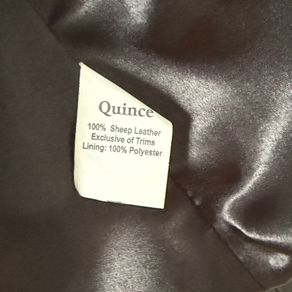 Quince Black Leather Blazer L
NWT - Picture 4 of 5